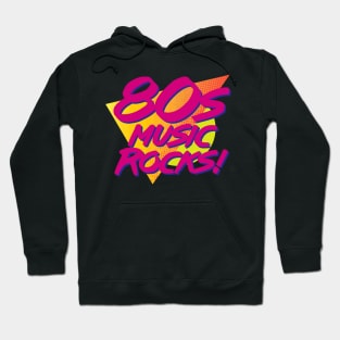 Classic 80s Music Rocks Hoodie